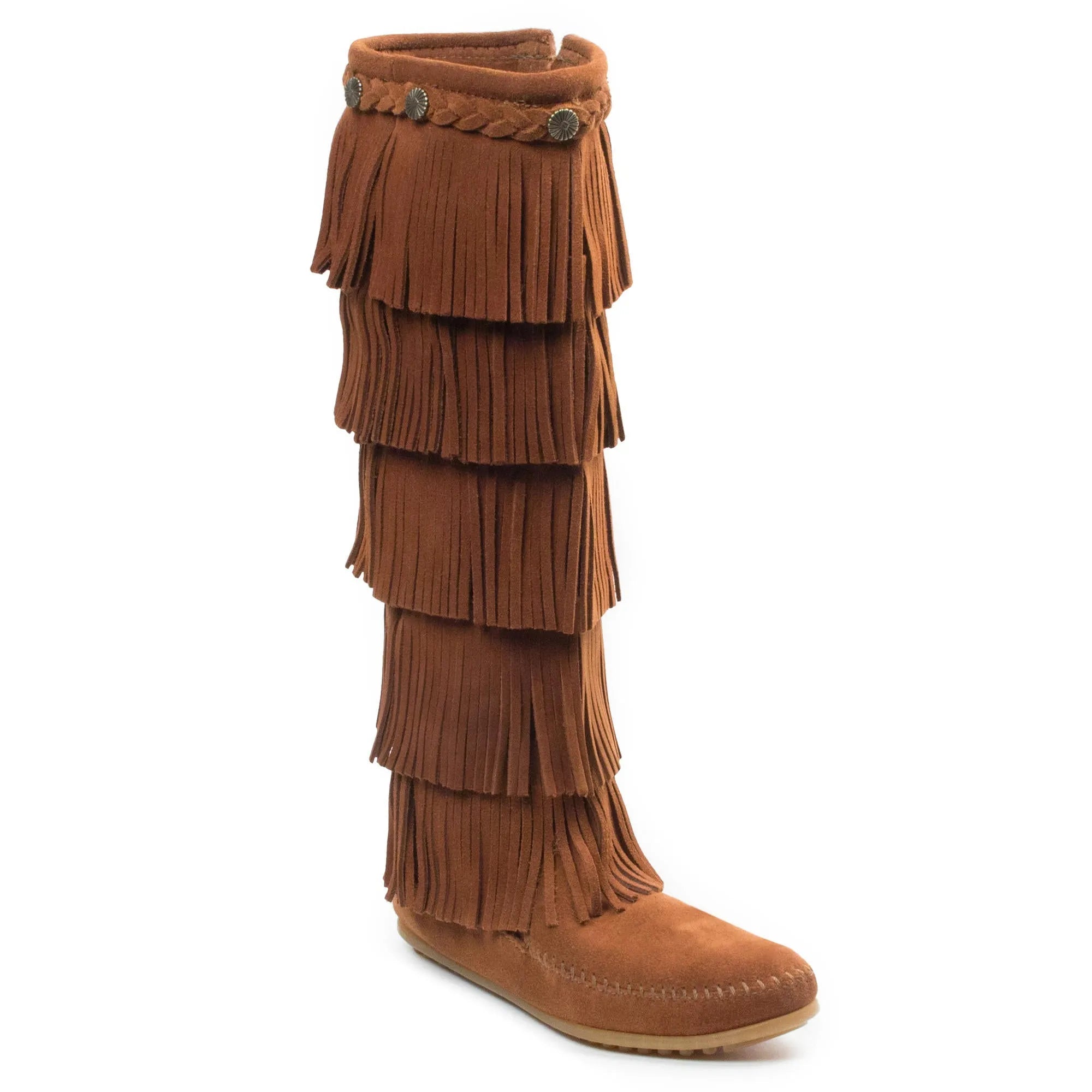 Minnetonka 5-Layer Fringe Boot - Womens Boots - Hatcountry