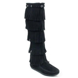 Minnetonka 5-Layer Fringe Boot - Womens Boots - Hatcountry