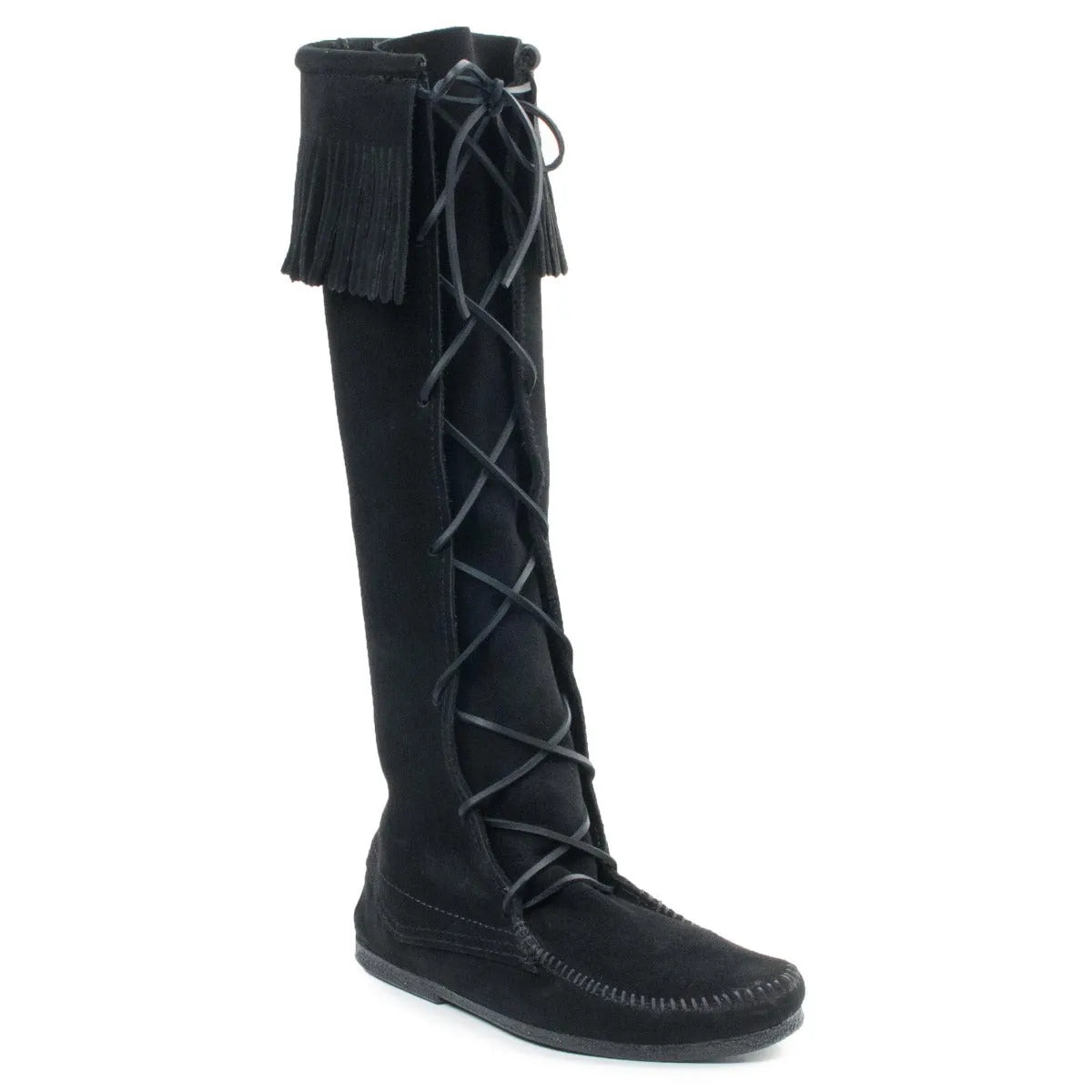 Minnetonka Front Lace Knee High Boot - Mens Boots - Hatcountry