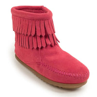 Pink Moccasin Boots