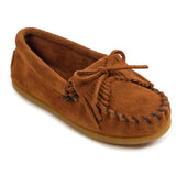 Minnetonka Kilty Hardsole Suede - Children's Moccasin - Hatcountry
