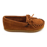 Minnetonka Kilty Hardsole Suede - Children's Moccasin - Hatcountry