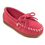 Minnetonka Kilty Hardsole Suede - Children's Moccasin - Hatcountry