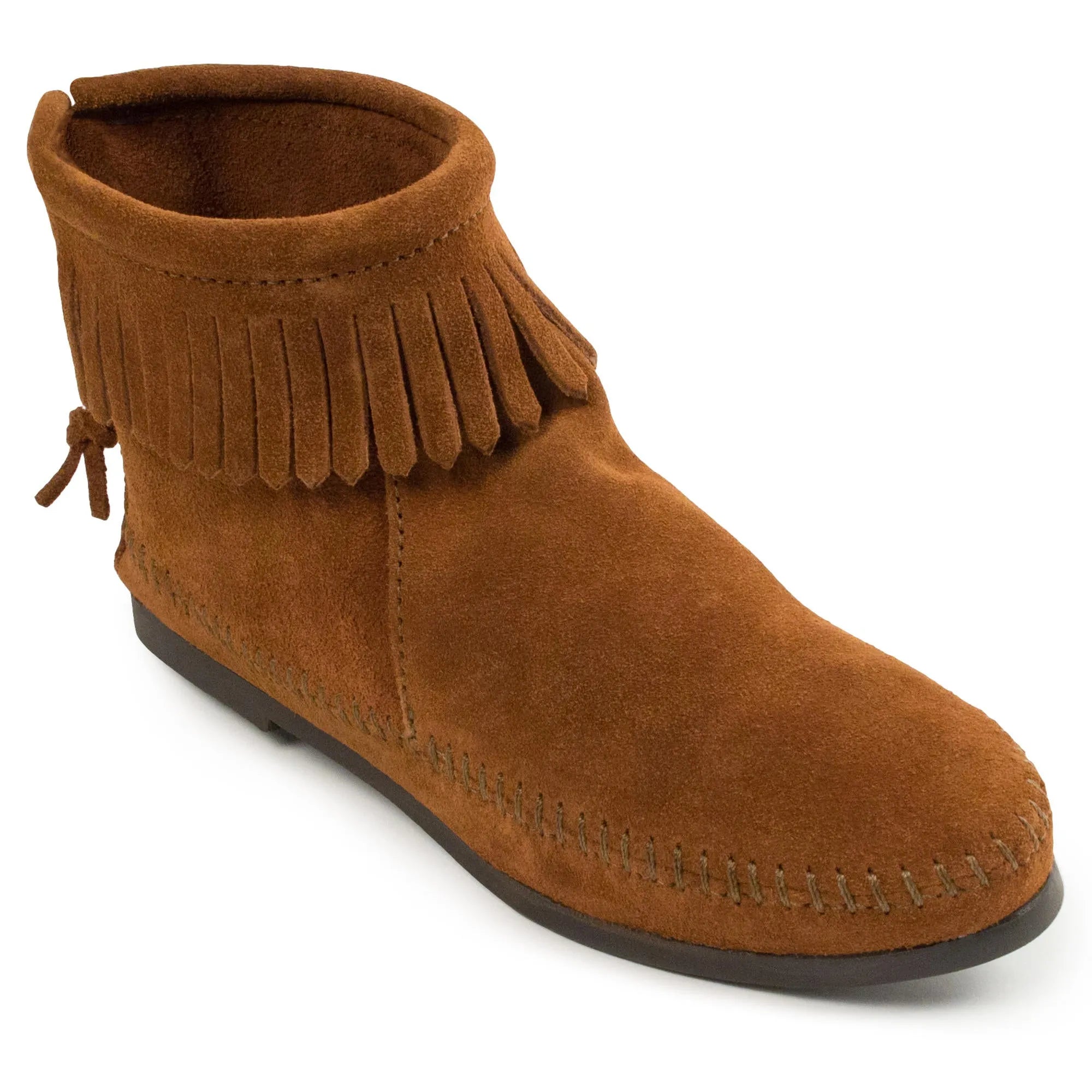 Minnetonka Back Zipper Hardsole Boot - Womens Boots - Hatcountry