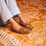 Minnetonka Sheepskin Softsole Moc - Womens Slippers - Hatcountry