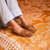 Minnetonka Sheepskin Softsole Moc - Womens Slippers - Hatcountry