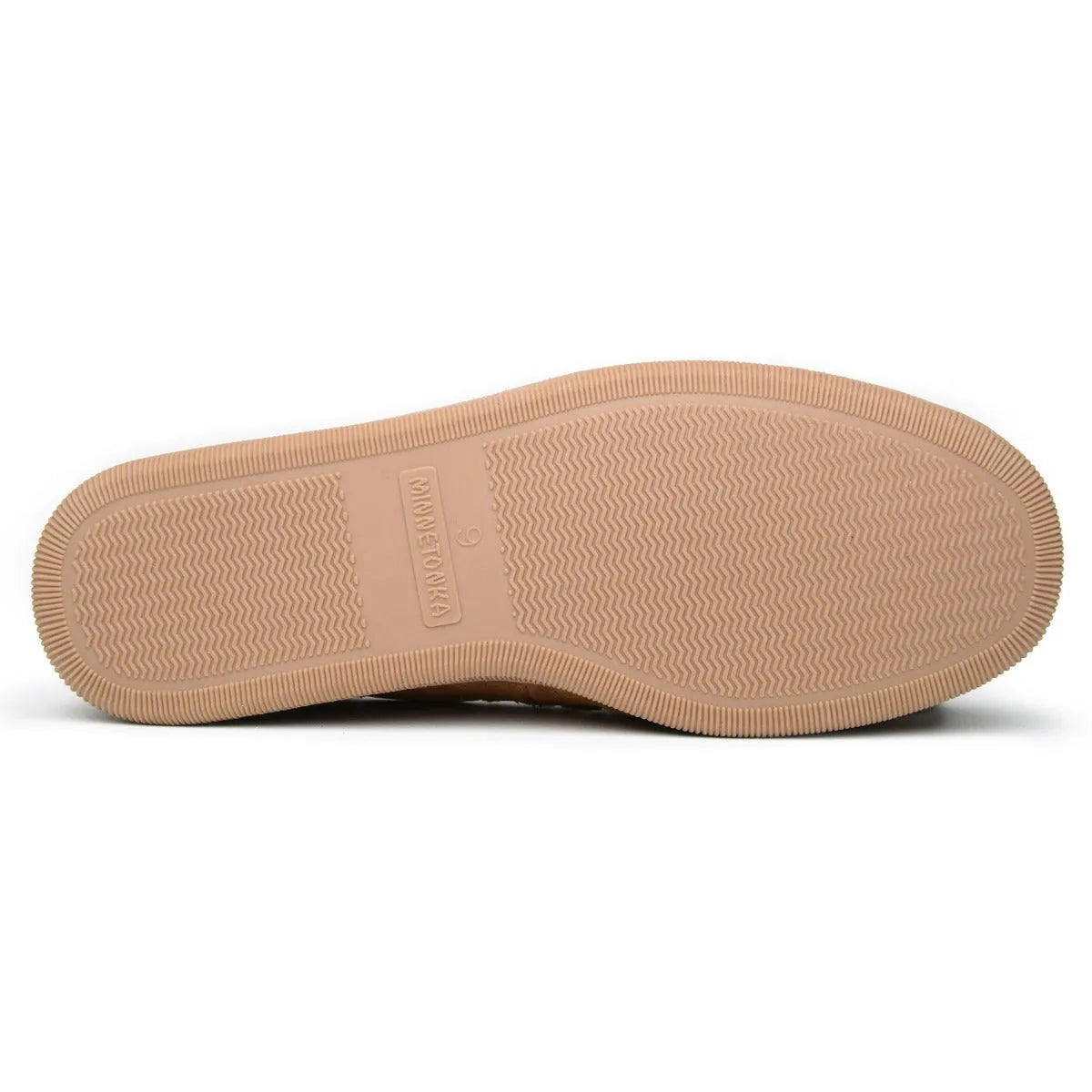 Minnetonka Sheepskin Hardsole Moc - Mens Slippers - Hatcountry