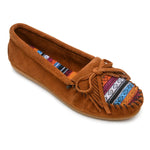 Minnetonka Arizona Kilty Suede Moc - Womens Moccasin - Hatcountry