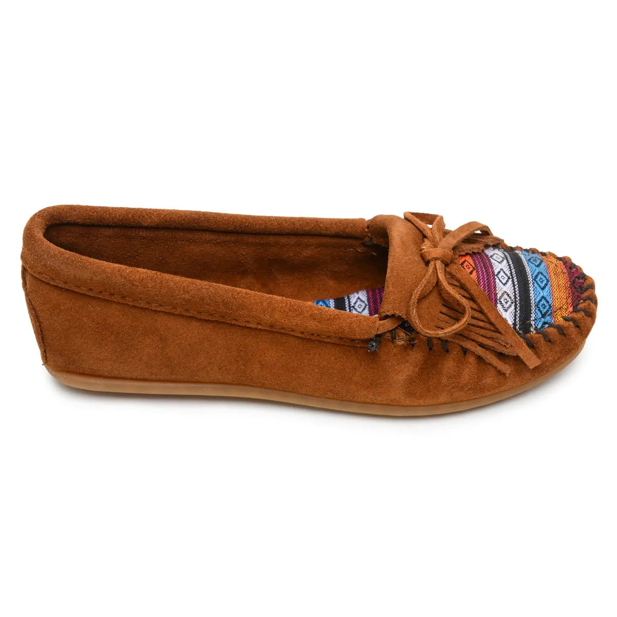 Minnetonka Arizona Kilty Suede Moc - Womens Moccasin - Hatcountry