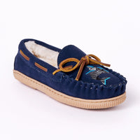 Navy Slippers