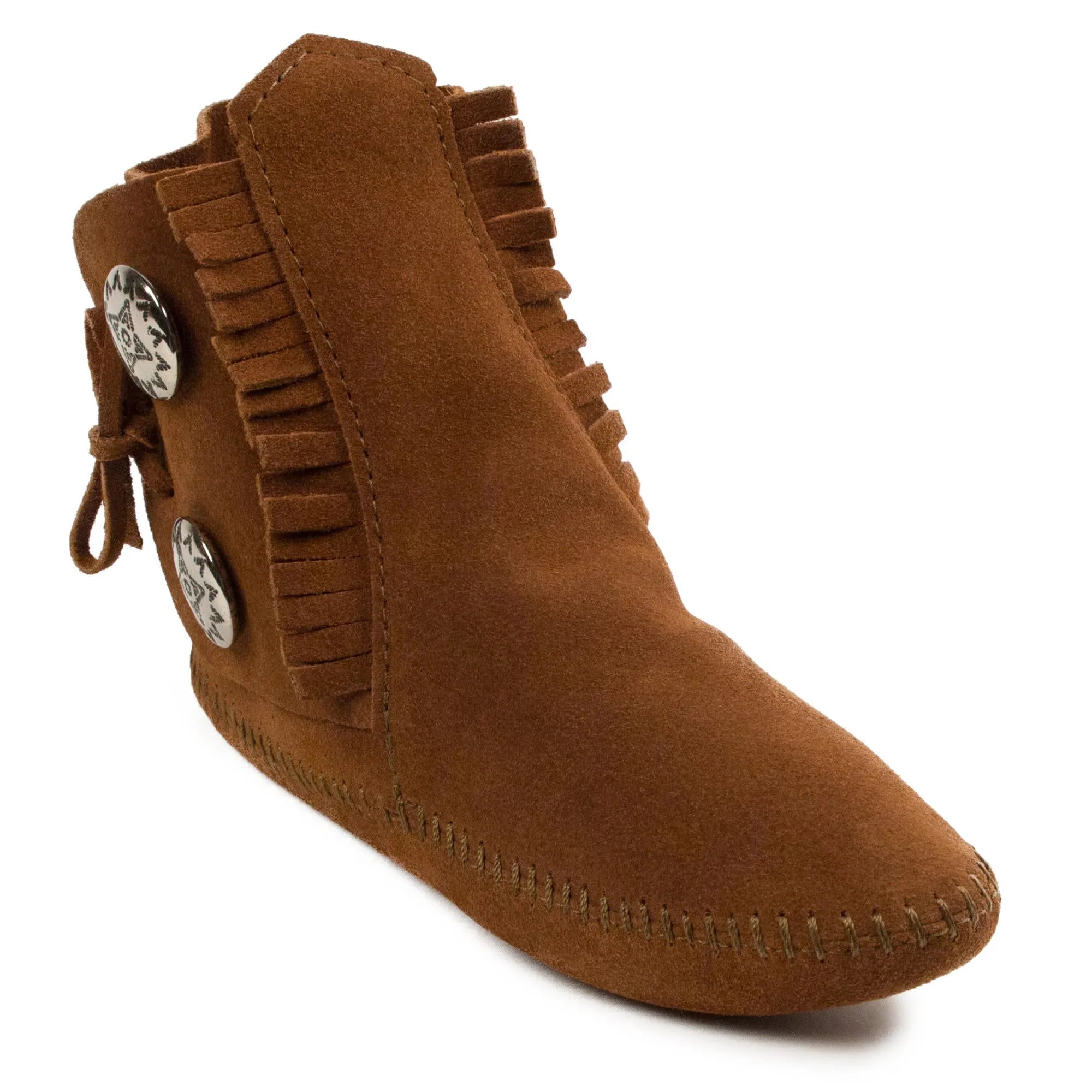 Minnetonka Two Button Softsole Boot - Womens Boots - Hatcountry