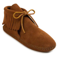 Dark Brown Moccasin Boots