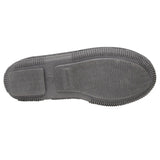 Minnetonka Pile Lined Hardsole Suede (Charcoal) - Children's Slipper - Hatcountry