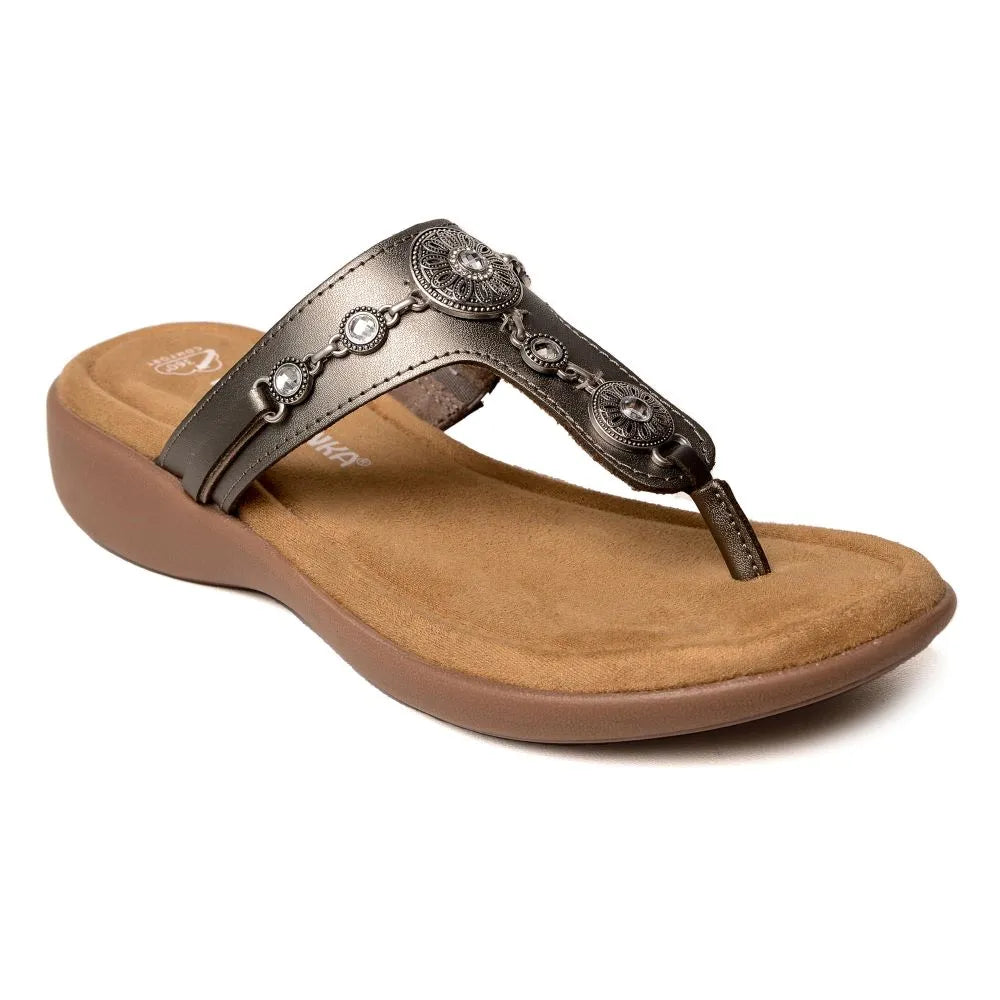 Minnetonka Brecca Leather - Womens Sandals - Hatcountry