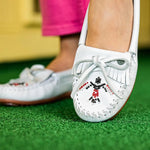 Minnetonka Thunderbird Animikii Hardsole Leather - Womens Moccasin - Hatcountry