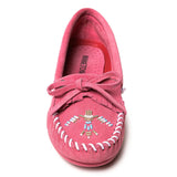 Minnetonka Thunderbird Animikii Hardsole Suede - Womens Moccasin - Hatcountry