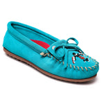 Minnetonka Thunderbird Animikii Hardsole Suede - Womens Moccasin - Hatcountry