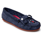 Minnetonka Thunderbird Animikii Hardsole Suede - Womens Moccasin - Hatcountry