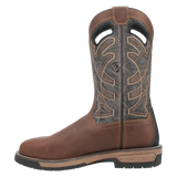 Laredo Nazca (Broad Square Toe) - Men's Leather Cowboy Work Boot - Hatcountry