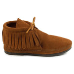 Minnetonka Classic Fringe Hardsole Boot - Womens Boots - Hatcountry