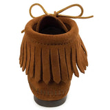 Minnetonka Classic Fringe Hardsole Boot - Womens Boots - Hatcountry