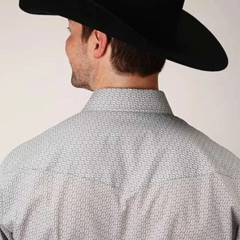 Roper Ghost Rider (Grey) - Men's Western Shirt - Hatcountry