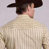 Roper 2661 Wallpaper Floral (Tan) - Men's Western Shirt