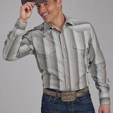 Roper 2114 Multi Stripe (Grey) - Men's Western Shirt