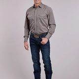Roper 2910 Double Diamonds (Grey) - Men's Western Shirt