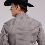 Roper 2910 Double Diamonds (Grey) - Men's Western Shirt