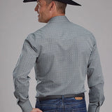 Roper 2112 Tone On Tone (Grey) - Men's Western Shirt