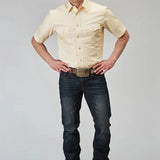 Roper Cattleman (Cream) - Men's Western Shirt - Hatcountry