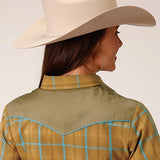 Roper 1714 Fancy Applique (Butterscotch) - Women's Western Shirt
