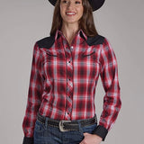 Roper 2131 Fancy Yoke (Red) - Women's Western Shirt
