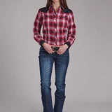Roper 2131 Fancy Yoke (Red) - Women's Western Shirt