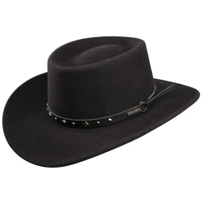Stetson Black Hawk - Soft Wool Felt Cowboy Hat - Hatcountry