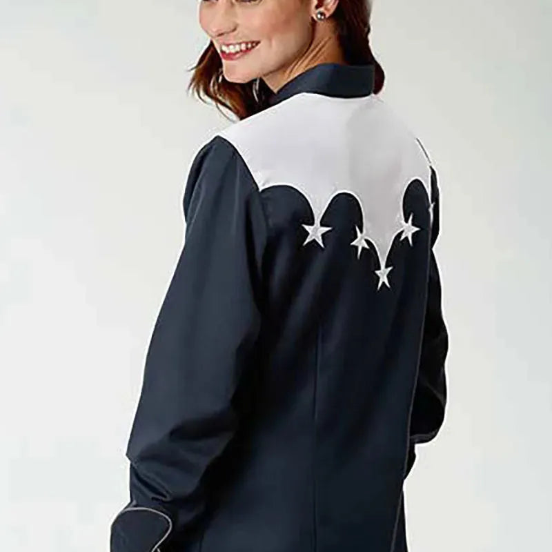 Roper American Star Snap (Blue) - Women's Shirt - Hatcountry