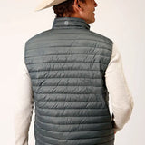 Roper 1744 Lightweight Down Vest (Sage) - Men's Vest