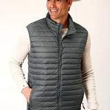 Roper 1744 Lightweight Down Vest (Sage) - Men's Vest