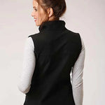 Roper Softshell Vest with Fleece Lining (Black) - Women's Vest - Hatcountry