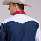 Roper 9503 Colorblock Americana (Multi) - Men's Western Shirt