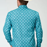 Roper 1937 Lake Medallion (Turquoise) - Men's Western Shirt