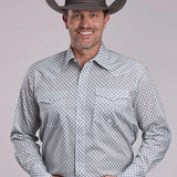Roper 2893 Four Point Foulard (Grey) - Men's Western Shirt