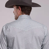 Roper 2893 Four Point Foulard (Grey) - Men's Western Shirt