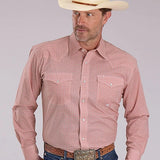 Roper 2500 Saltillo Foulard (Rust) - Men's Western Shirt