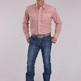 Roper 2500 Saltillo Foulard (Rust) - Men's Western Shirt