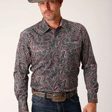 Roper 1664 Old Time Paisley (Multi) - Men's Western Shirt