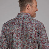 Roper 2154 Orchard Paisley (Multi) - Men's Western Shirt