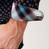 Roper 1846 Cottage Foulard (Black) - Men's Western Shirt