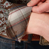 Roper 1218 Pine Paisley (Brown) - Men's Western Shirt